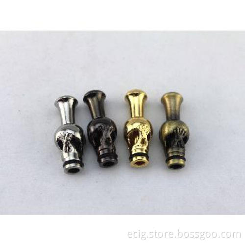 2013 newest classical skull shape 510 skull drip tip